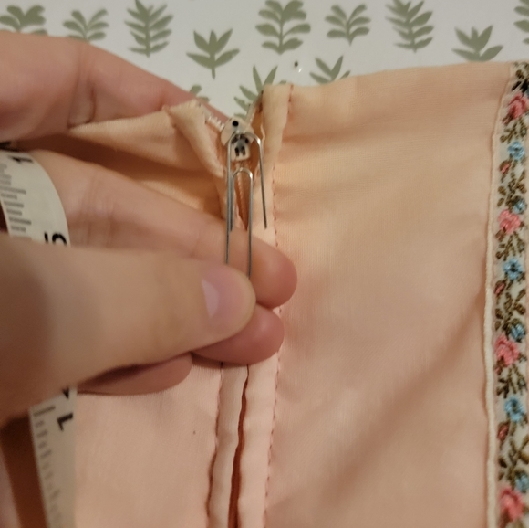 Vintage | Light Pink Tiered Dress - Picture 3 of 10